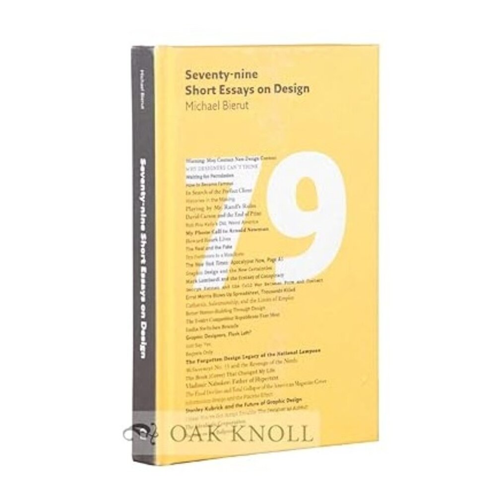 Seventy-nine Short Essays on Design